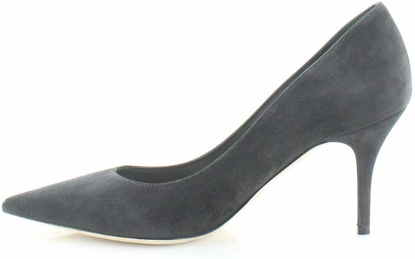 Christian Dior Grey Suede Pumps Women's Designer Shoes