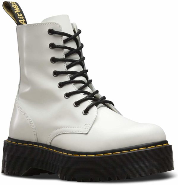 Dr. Martens White Boot Baddie Style