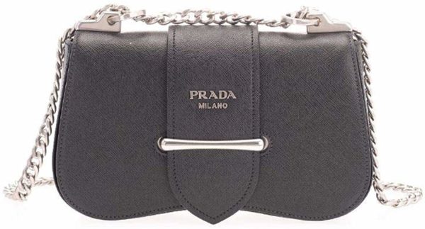 Prada Women's Shoulder Luxury Fashion Black Bag
