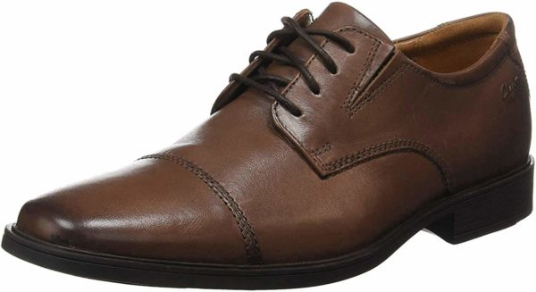 Men's Classic Formal Traditional Brown Oxford Leather Shoes
