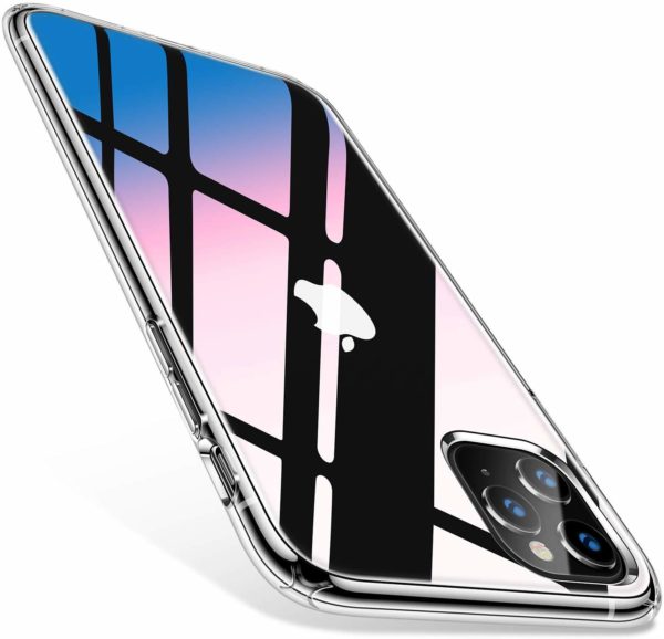 iPhone 11 Pro Max Transparent Hard Silicone Protective Case