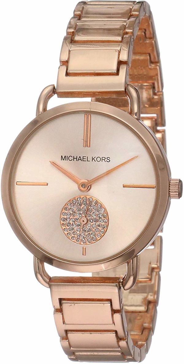 Michael Kors Women's Portia Watch Quartz Rose Gold Watch