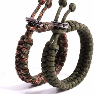 Men's Survival Adjustable Stylish Fishtail Paracord Bracelets
