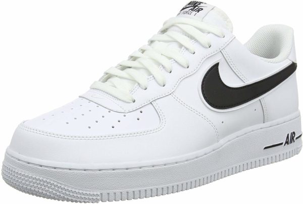 Nike Air Force 1 Black and White Street Style Sneakers