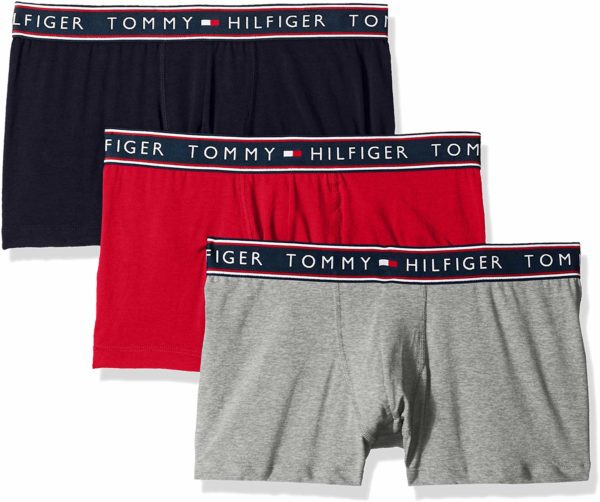 Tommy Hilfiger Men's Underwear Boxers Trunks 3 Pack