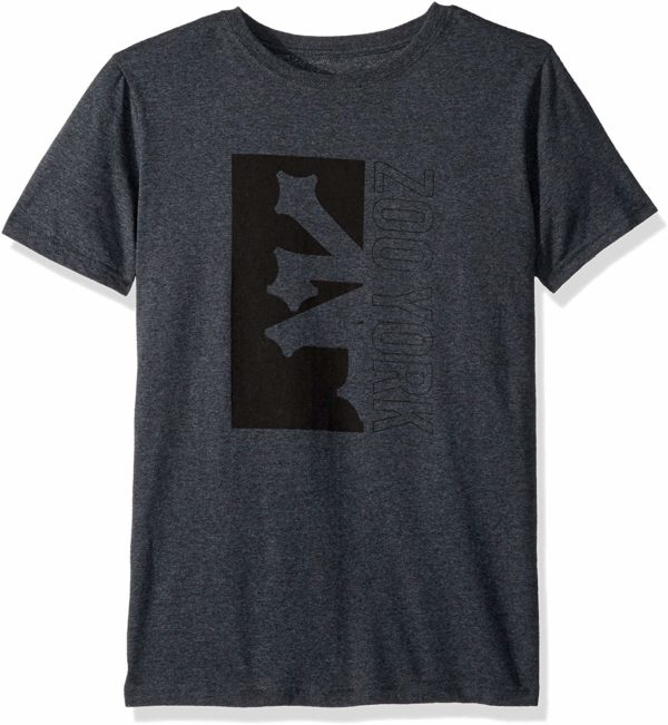 Zoo York Grey Graphic Tee Boys' Big Short Sleeve T-Shirt