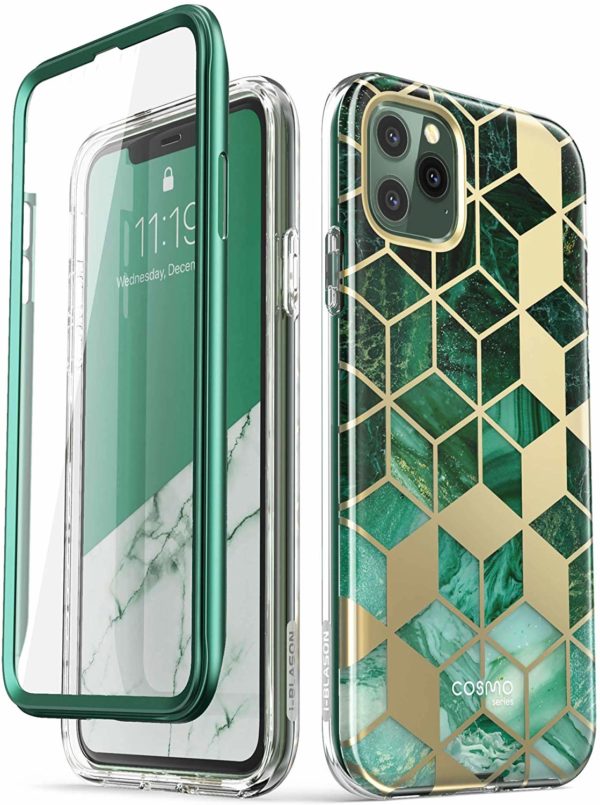 iPhone 11 Pro Max Stylish Protective Case with Screen Protector