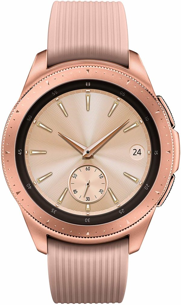 Samsung Galaxy Rose Gold Smartwatch for iOS and Android