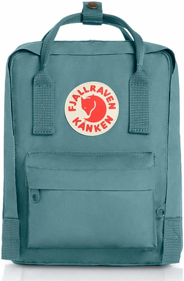 Kanken Mini Classic Everyday Light Blue School Backpack
