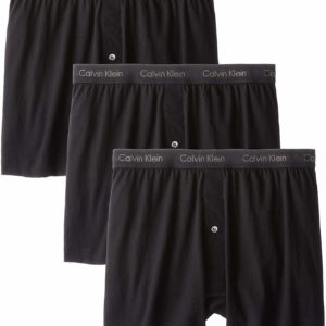 Calvin Klein Men's Underwear Black Boxers 3 Pack