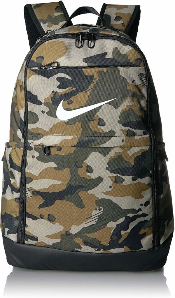 Nike Brasilia All Over Print Backpack Camo Stylish School Bag